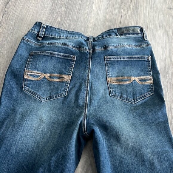 Buffalo David Bitton Women's Straight Leg Jeans - Blue - Picture 8 of 12